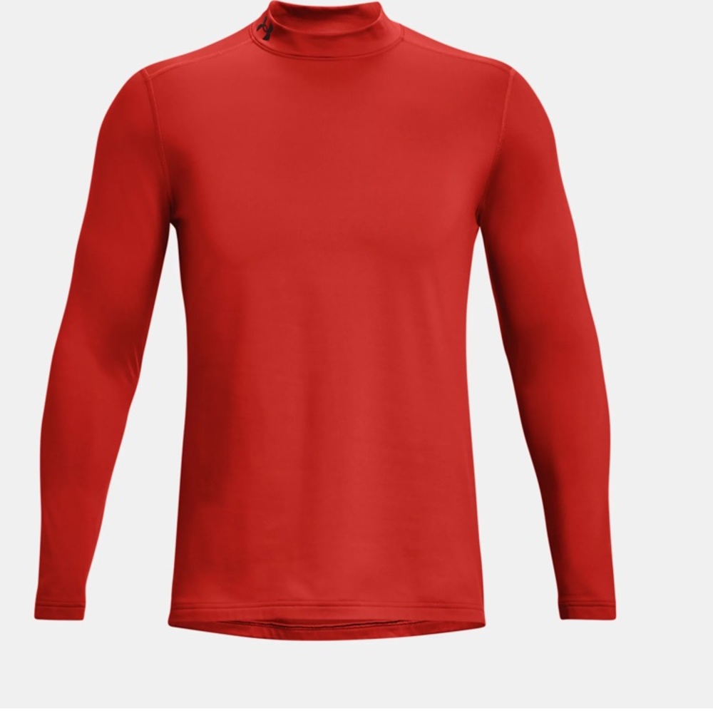 NWOT Under Armour Men's ColdGear Fitted Mock Long Sleeve Size Small